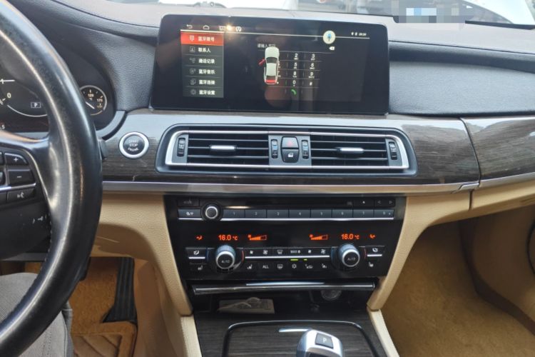 Used BMW 7 Series 2011 730Li Elegant Model Audio And AC Panel