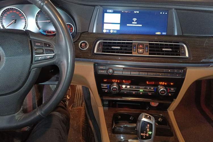 Used BMW 7 Series 2011 730Li Elegant Model Audio And AC Panel