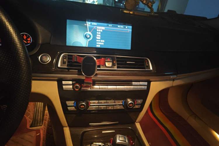 Used BMW 7 Series 2011 730Li Elegant Model Audio And AC Panel