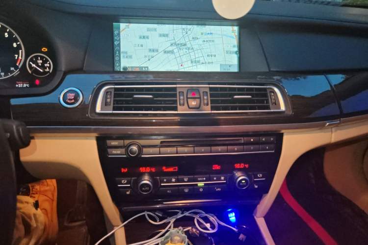 Used BMW 7 Series 2011 730Li Elegant Model Audio And AC Panel