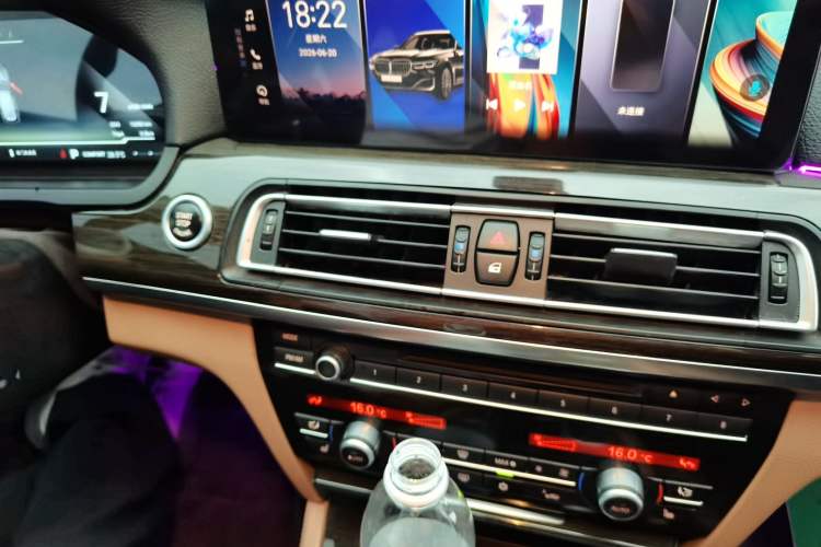 Used BMW 7 Series 2011 730Li Elegant Model Audio And AC Panel
