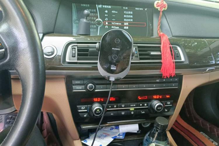 Used BMW 7 Series 2011 730Li Elegant Model Audio And AC Panel