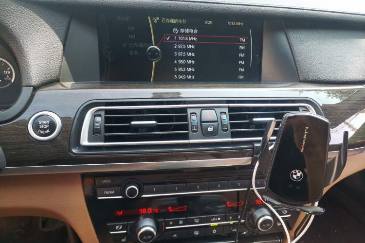 Used BMW 7 Series 2011 740Li Steinway Limited Edition Audio And AC Panel