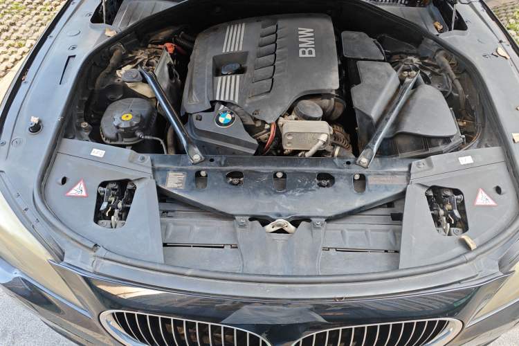 Used BMW 7 Series 2011 730Li Elegant Model Engine Bay