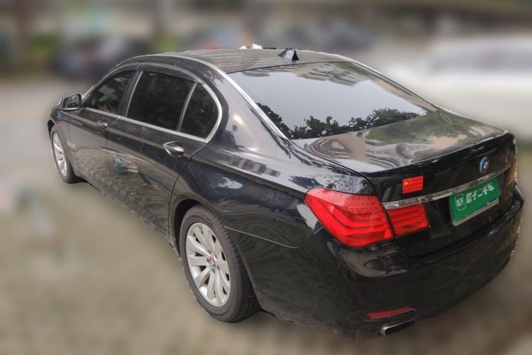 Used BMW 7 Series 2011 730Li Elegant Model Rear Left 45 Deg