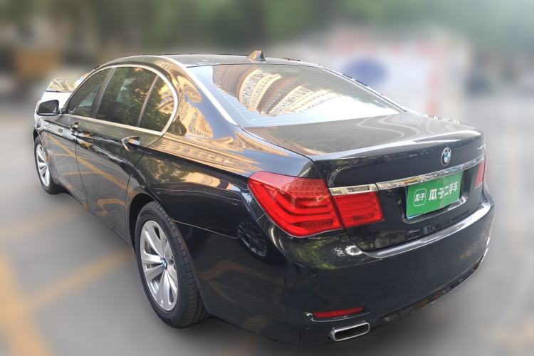 Used BMW 7 Series 2011 730Li Elegant Model Rear Left 45 Deg