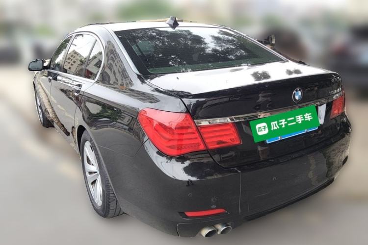 Used BMW 7 Series 2011 730Li Elegant Model Rear Left 45 Deg