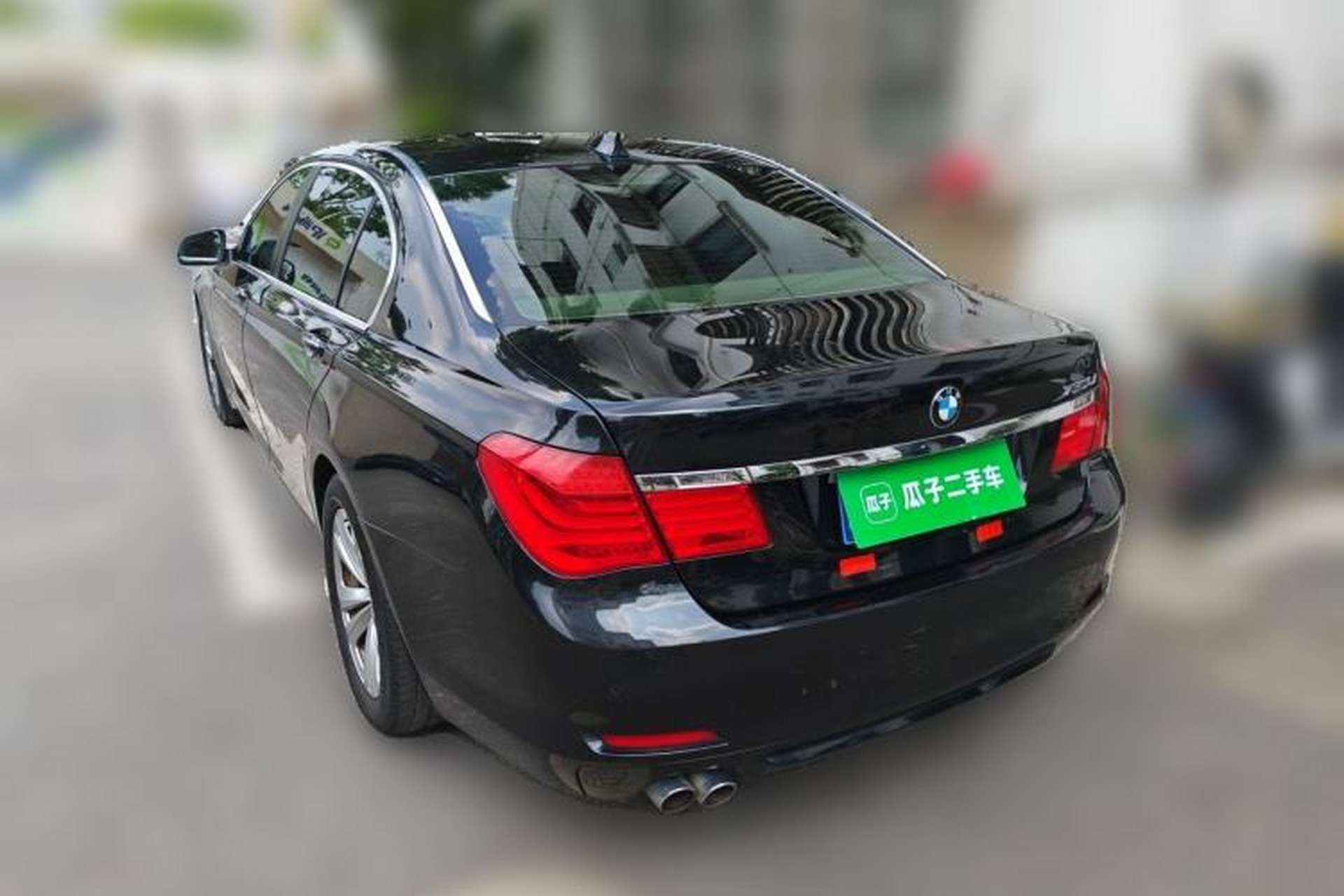 Used BMW 7 Series 2011 730Li Elegant Model Rear Left 45 Deg