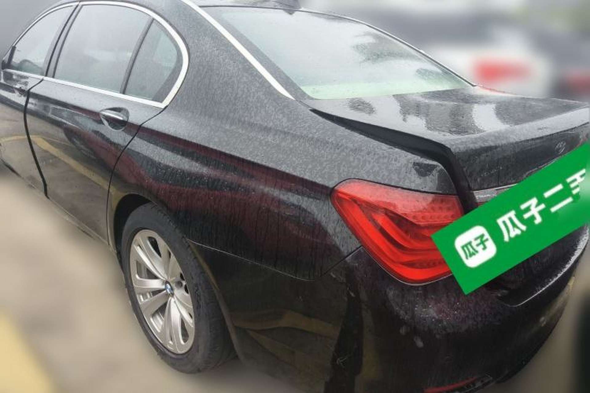 Used BMW 7 Series 2011 730Li Elegant Model Rear Left 45 Deg