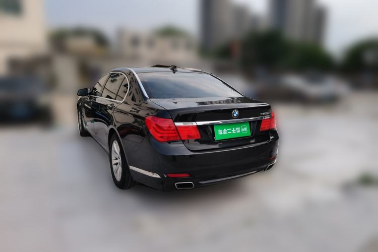 Used BMW 7 Series 2011 730Li Elegant Model Rear Left 45 Deg
