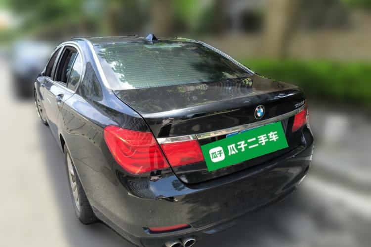 Used BMW 7 Series 2011 730Li Elegant Model Rear Left 45 Deg