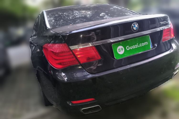Used BMW 7 Series 2011 730Li Elegant Model Rear Left 45 Deg
