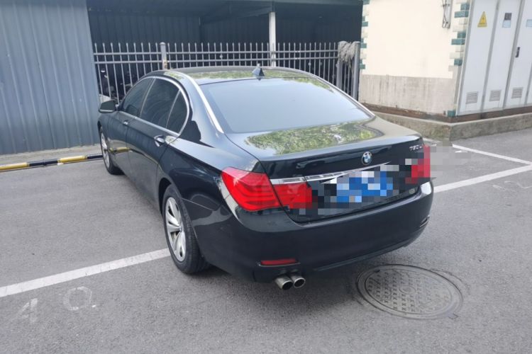 Used BMW 7 Series 2011 730Li Elegant Model Rear Left 45 Deg