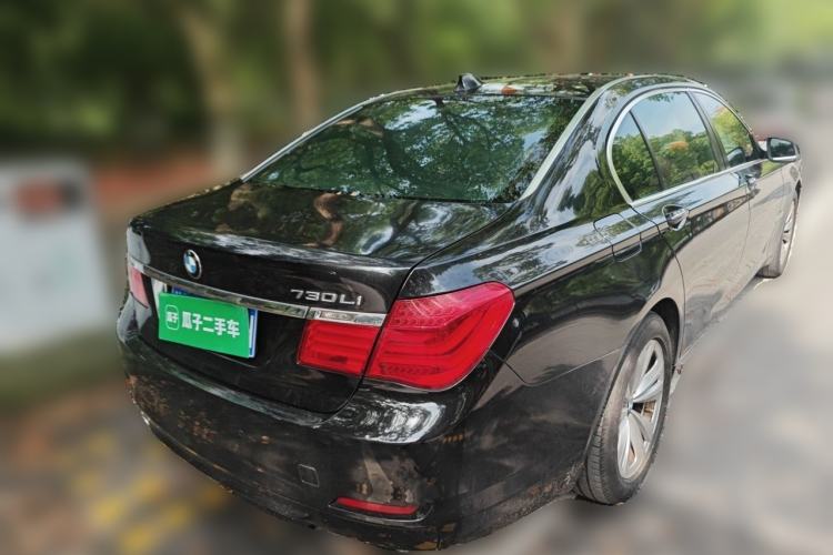 Used BMW 7 Series 2011 730Li Elegant Model Rear Right 45 Deg