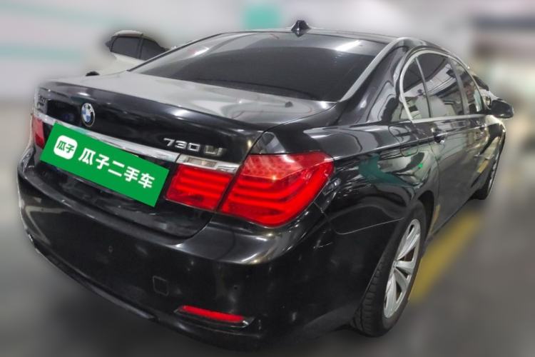 Used BMW 7 Series 2011 730Li Elegant Model Rear Right 45 Deg