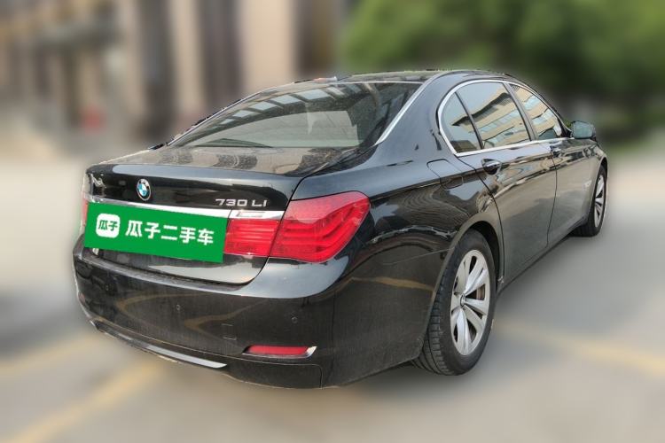 Used BMW 7 Series 2011 730Li Elegant Model Rear Right 45 Deg