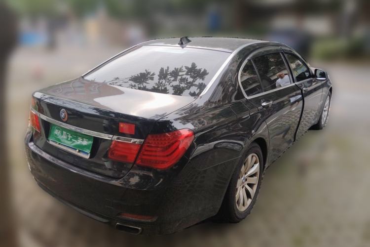Used BMW 7 Series 2011 730Li Elegant Model Rear Right 45 Deg