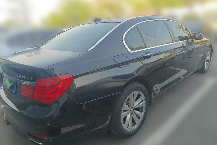 Used BMW 7 Series 2011 730Li Elegant Model Rear Right 45 Deg