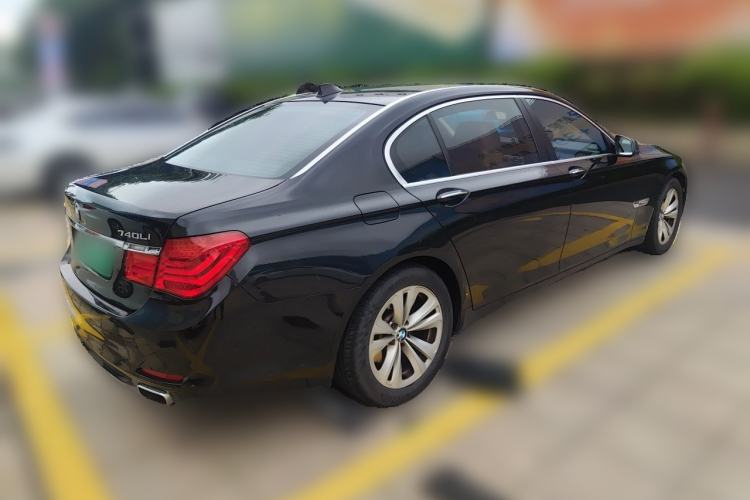 Used BMW 7 Series 2011 730Li Elegant Model Rear Right 45 Deg