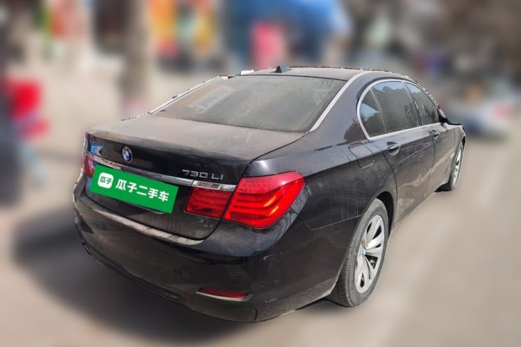 Used BMW 7 Series 2011 730Li Elegant Model Rear Right 45 Deg