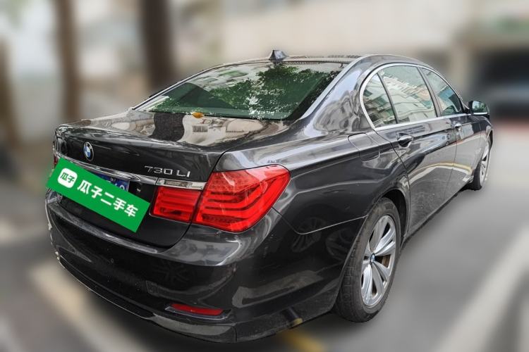 Used BMW 7 Series 2011 730Li Elegant Model Rear Right 45 Deg