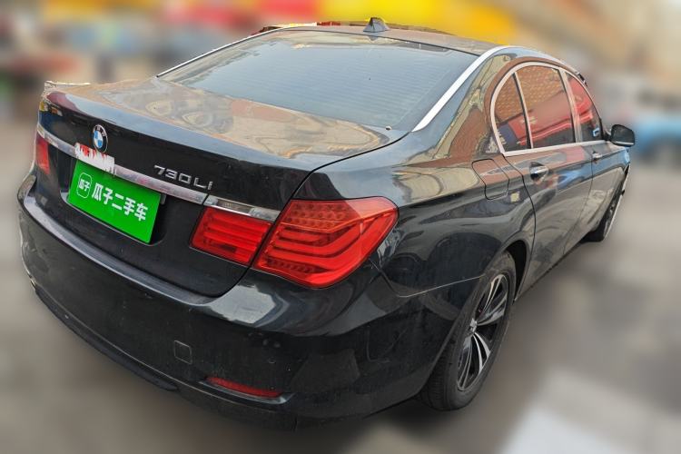 Used BMW 7 Series 2011 730Li Elegant Model Rear Right 45 Deg