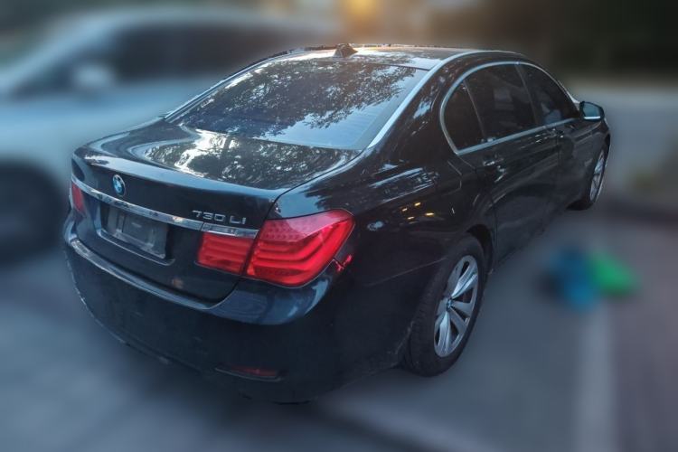 Used BMW 7 Series 2011 730Li Elegant Model Rear Right 45 Deg