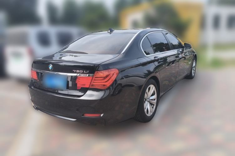 Used BMW 7 Series 2011 730Li Elegant Model Rear Right 45 Deg