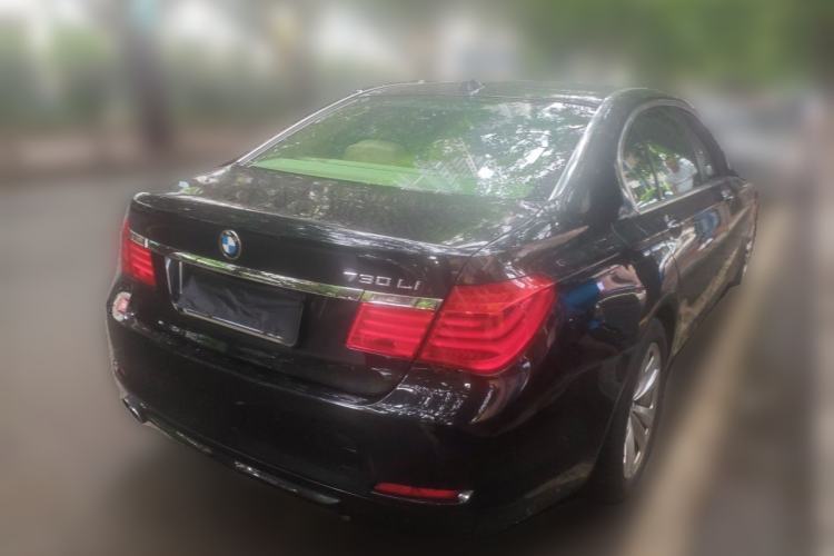 Used BMW 7 Series 2011 730Li Elegant Model Rear Right 45 Deg