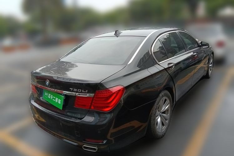 Used BMW 7 Series 2011 730Li Elegant Model Rear Right 45 Deg