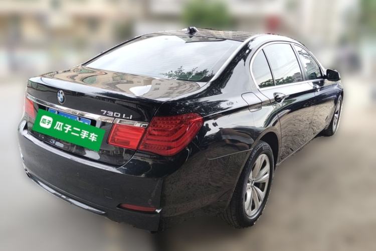 Used BMW 7 Series 2011 730Li Elegant Model Rear Right 45 Deg