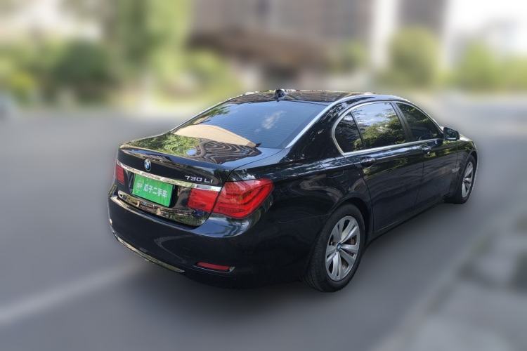 Used BMW 7 Series 2011 730Li Elegant Model Rear Right 45 Deg