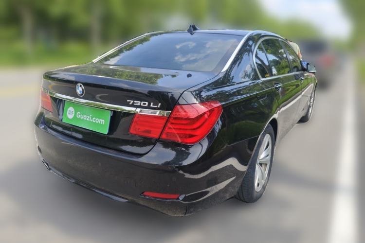 Used BMW 7 Series 2011 730Li Elegant Model Rear Right 45 Deg