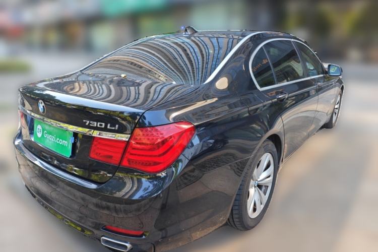 Used BMW 7 Series 2011 730Li Elegant Model Rear Right 45 Deg