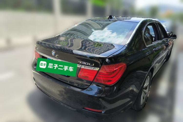 Used BMW 7 Series 2011 730Li Elegant Model Rear Right 45 Deg