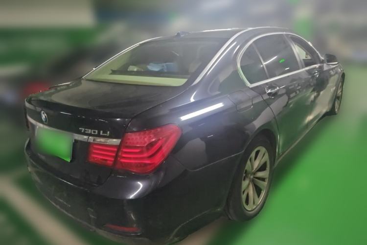 Used BMW 7 Series 2011 730Li Elegant Model Rear Right 45 Deg