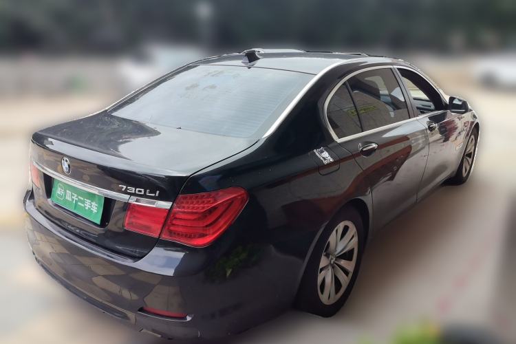 Used BMW 7 Series 2011 730Li Elegant Model Rear Right 45 Deg