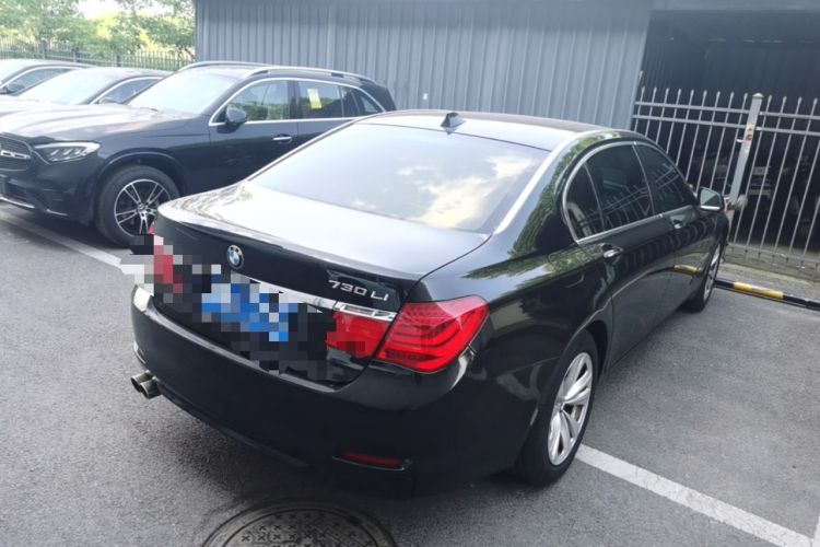 Used BMW 7 Series 2011 730Li Elegant Model Rear Right 45 Deg