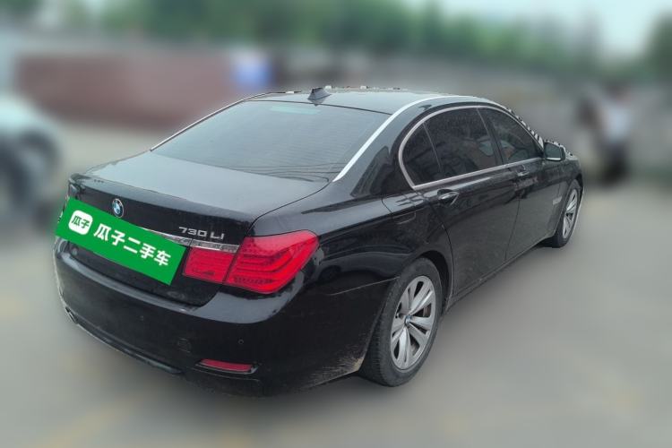 Used BMW 7 Series 2011 730Li Elegant Model Rear Right 45 Deg