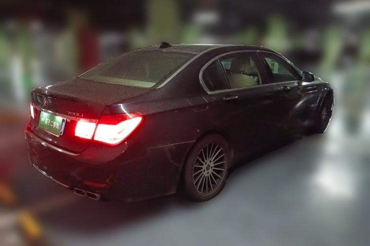 Used BMW 7 Series 2011 730Li Elegant Model Rear Right 45 Deg