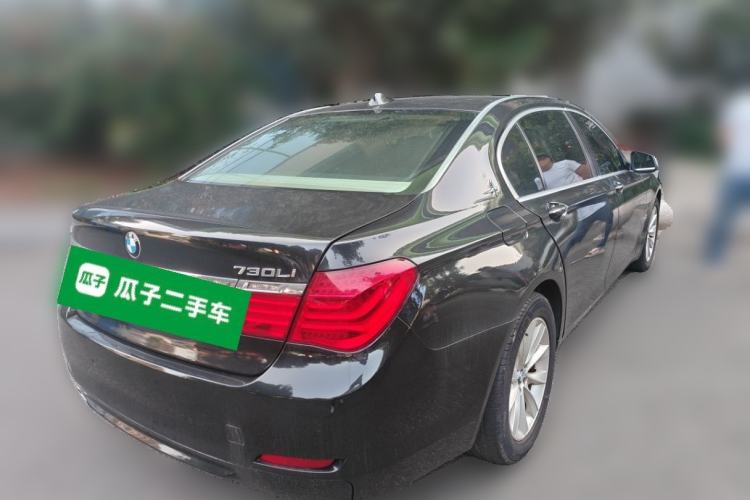 Used BMW 7 Series 2011 730Li Elegant Model Rear Right 45 Deg