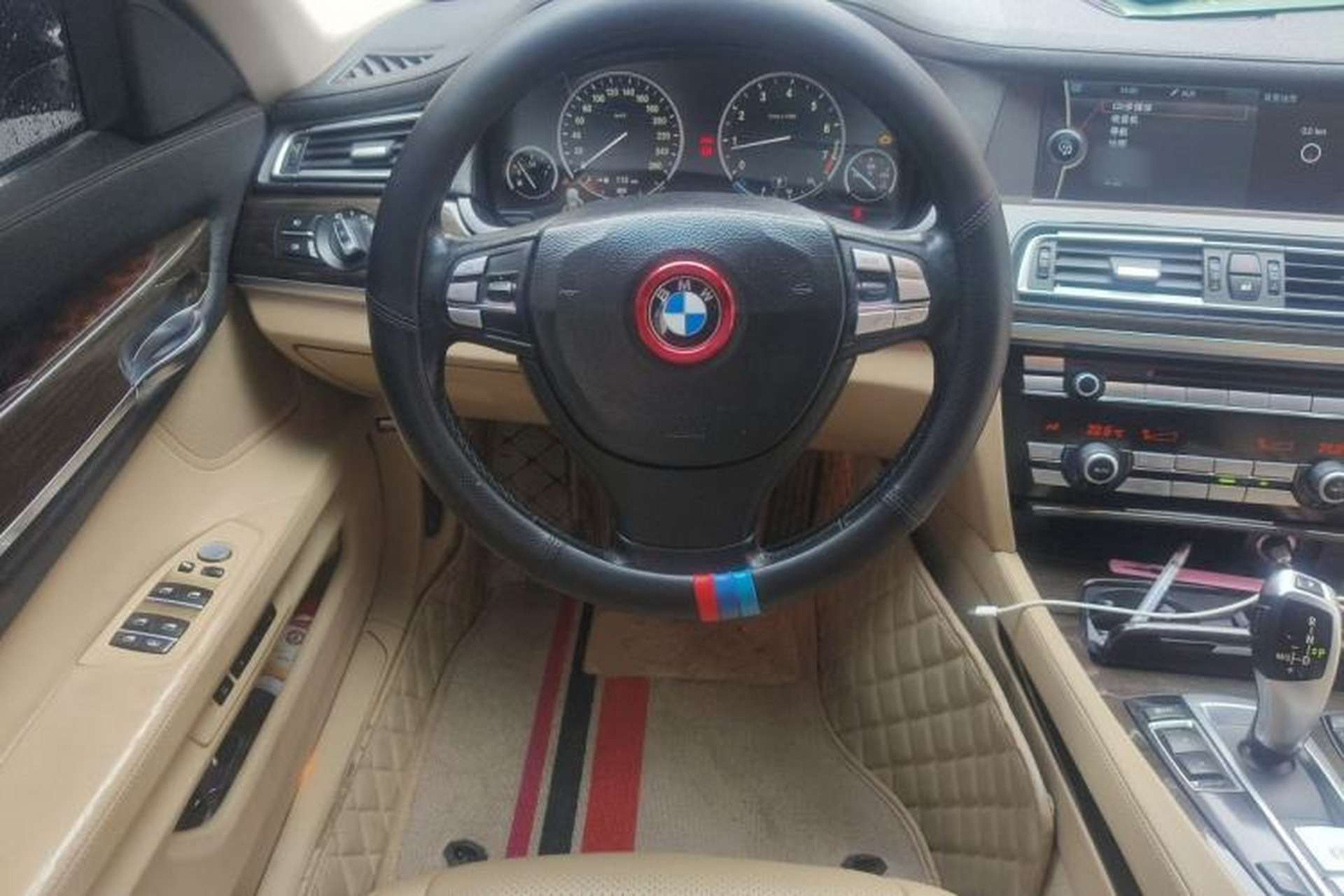 Used BMW 7 Series 2011 730Li Elegant Model Steering Wheel