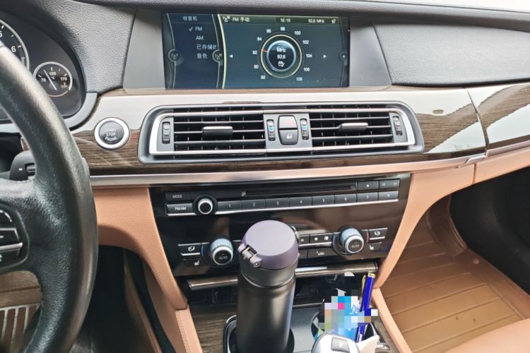 Used BMW 7 Series 2011 730Li Elegant Model Audio And AC Panel