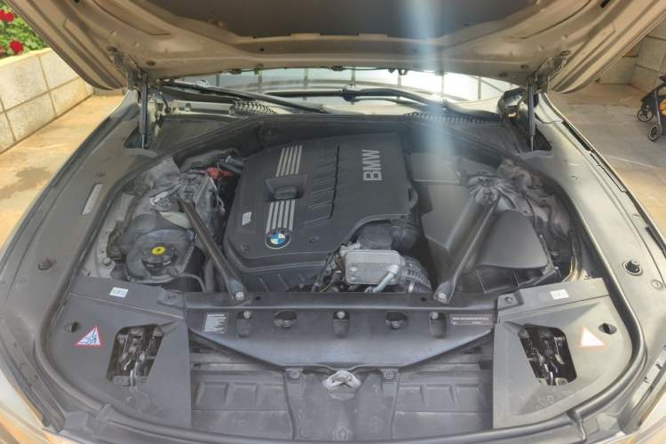 Used BMW 7 Series 2011 730Li Elegant Model Engine Bay