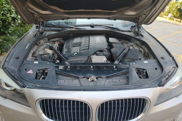 Used BMW 7 Series 2011 730Li Elegant Model Engine Bay