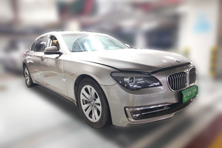 Used BMW 7 Series 2011 730Li Elegant Model Front Right 45 Deg