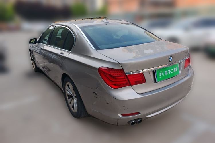 Used BMW 7 Series 2011 730Li Elegant Model Rear Left 45 Deg
