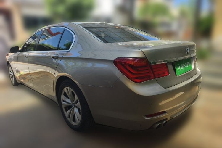 Used BMW 7 Series 2011 730Li Elegant Model Rear Left 45 Deg