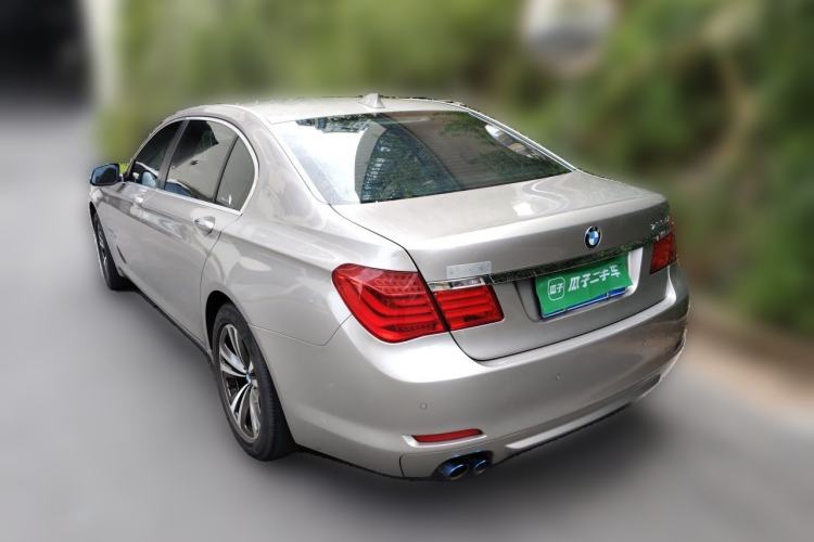 Used BMW 7 Series 2011 730Li Elegant Model Rear Left 45 Deg