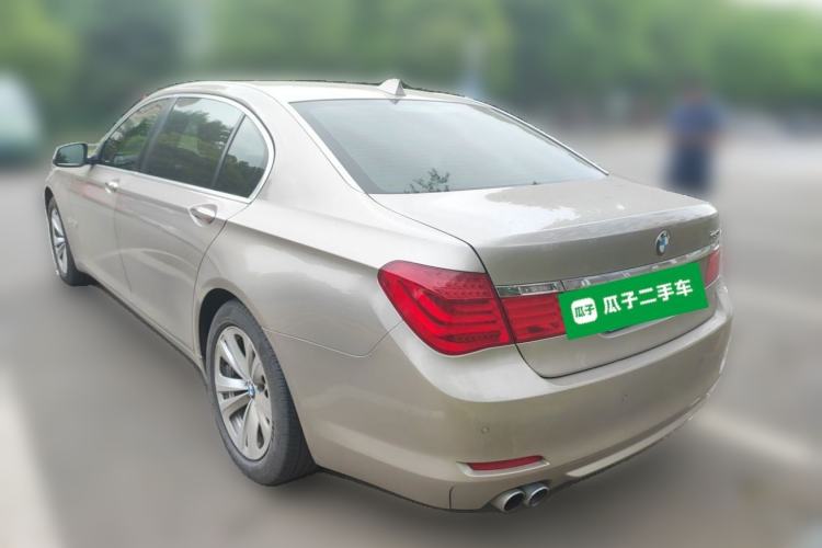 Used BMW 7 Series 2011 730Li Elegant Model Rear Left 45 Deg